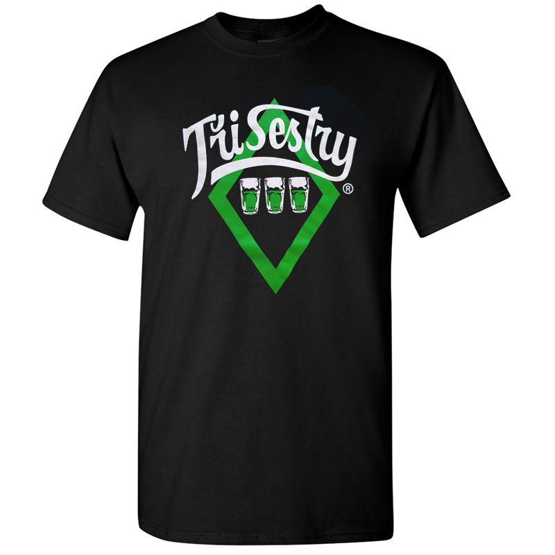 Tričko unisex Tři sestry - Zelená