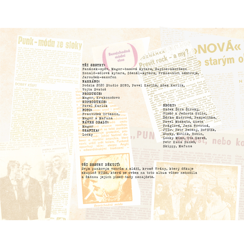 CD Tři sestry - Sex drógy rokenról