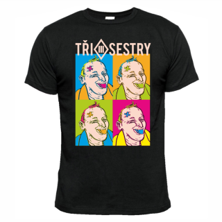 Tričko unisex Tři sestry - Andy "Průša" Warhol